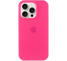 Чохол Silicone Case Full Protective (AA) для Apple iPhone 17 Pro Max (6.9") Рожевий / Barbie pink
