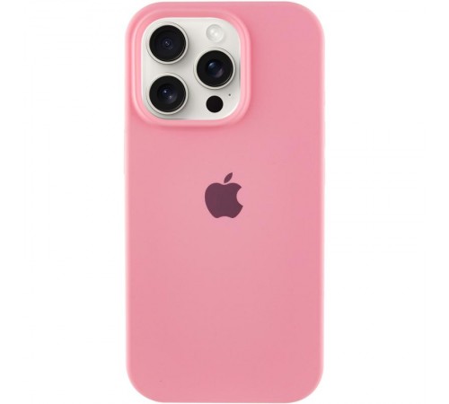 Чохол Silicone Case Full Protective (AA) для Apple iPhone 17 Pro Max (6.9") Рожевий / Light pink