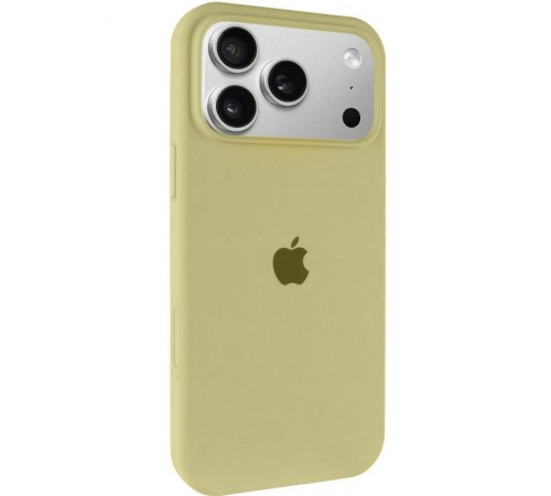 Чохол Silicone Case Full Protective (AA) для Apple iPhone 17 Pro Max (6.9") Жовтий / Mellow Yellow