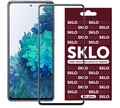 Захисне скло SKLO 3D для Samsung Galaxy S25 FE Чорний