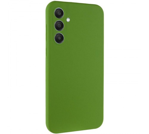 Чохол Silicone Cover Ummi Lakshmi Full Camera (AA) для Samsung Galaxy S25 FE Зелений / Dark green