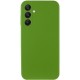 Чохол Silicone Cover Ummi Lakshmi Full Camera (AA) для Samsung Galaxy S25 FE Зелений / Dark green