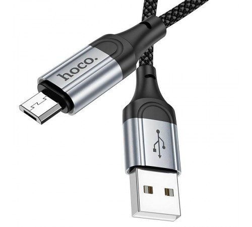 Дата кабель Hoco X102 Fresh USB to MicroUSB (1m) Black