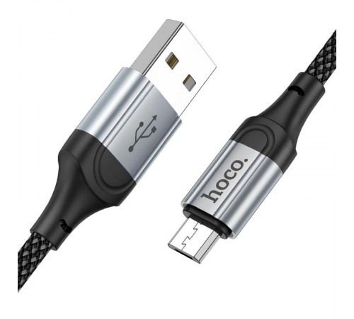 Дата кабель Hoco X102 Fresh USB to MicroUSB (1m) Black