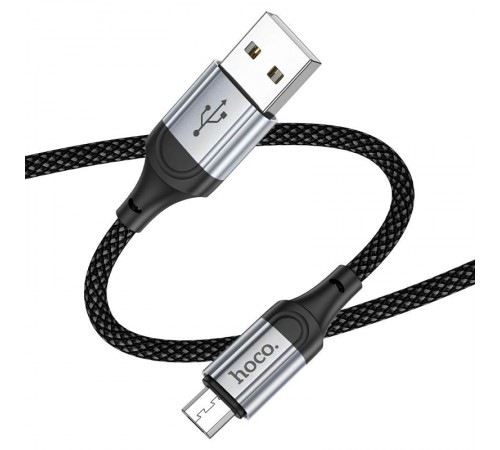 Дата кабель Hoco X102 Fresh USB to MicroUSB (1m) Black