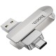 Флеш-накопичувач Hoco UD10 Metal Flash 2in1 USB 3.0/Type-C - 16GB Gray