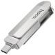 Флеш-накопичувач Hoco UD10 Metal Flash 2in1 USB 3.0/Type-C - 16GB Gray