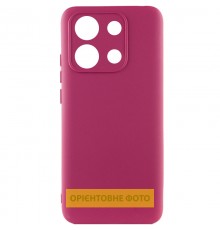 Чохол TPU GETMAN Liquid Silk Full Camera для Xiaomi Redmi A1+ / Poco C50 / A2+ Бордовий / Marsala