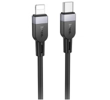 Дата кабель Hoco X109 Energy silicone Type-C to Lightning (3m) Black