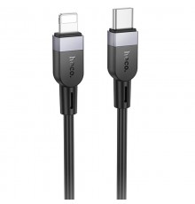 Дата кабель Hoco X109 Energy silicone Type-C to Lightning (3m) Black