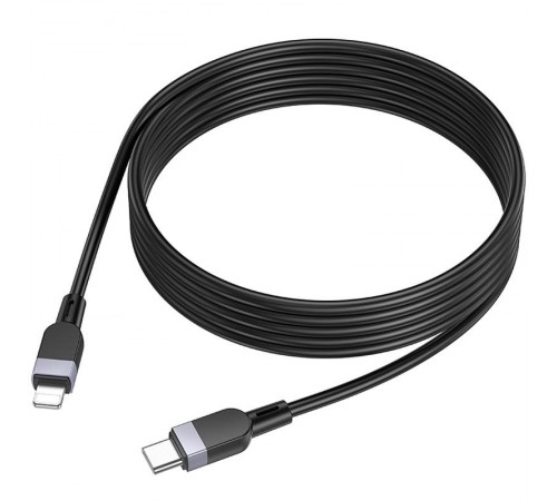 Дата кабель Hoco X109 Energy silicone Type-C to Lightning (3m) Black