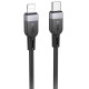 Дата кабель Hoco X109 Energy silicone Type-C to Lightning (2m) Black