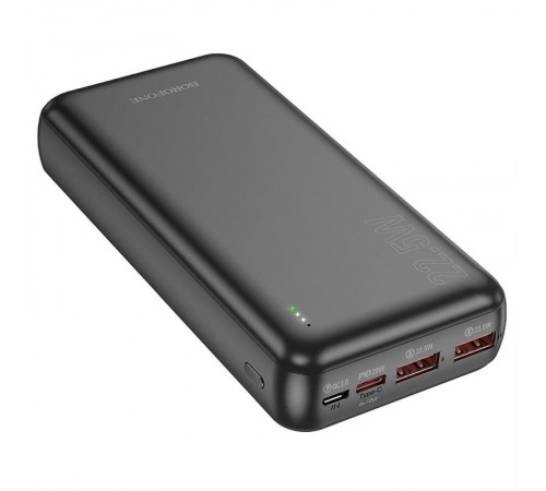 Портативний ЗП Power Bank Borofone BJ38A 22.5W+PD20W 20000 mAh Black Портативний ЗП Power Bank Borofone BJ38A 22.5W+PD20W 20000 mAh Black