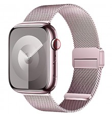 Ремінець Hoco WA26 Milanese Loop Strap для Apple watch 38/40/41mm Rose Pink