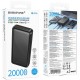 Портативний ЗП Power Bank Borofone BJ80A Starlight 22.5W+PD20W 20000 mAh Black