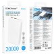 Портативний ЗП Power Bank Borofone BJ80A Clever 22.5W+PD20W 20000 mAh White