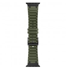 Ремінець Hoco WA35 Emir series thickened silicone strap для Apple watch 38/40/41mm Army Green