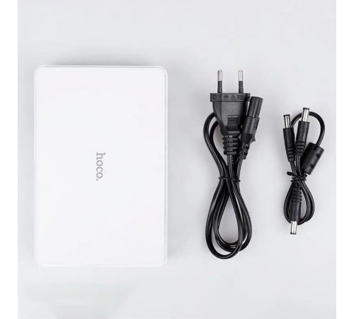 Джерело безперебійного живлення Hoco DB25 Plus Smart Mini UPS для роутерів 5V/9V/12V 10000 mAh White