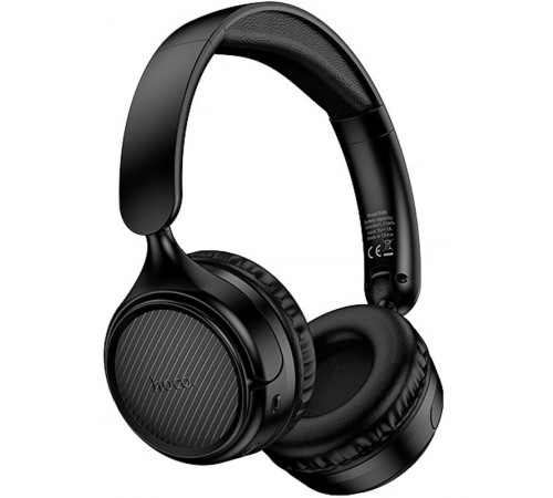 Накладні бездротові навушники Hoco W66 Wave Black