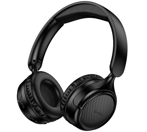 Накладні бездротові навушники Hoco W66 Wave Black