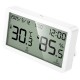 Електронний термогігрометр + годинник Hoco HX42 Indoor White