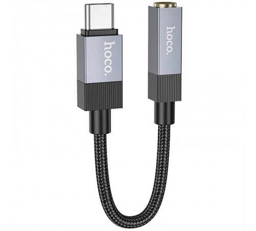 Перехідник Hoco UPA32C Type-C to 3.5mm Black