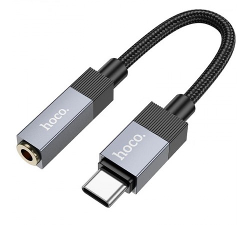 Перехідник Hoco UPA32C Type-C to 3.5mm Black