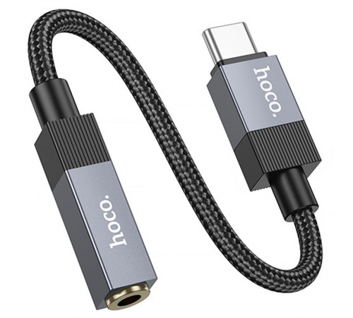 Перехідник Hoco UPA32C Type-C to 3.5mm Black