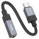 Перехідник Hoco UPA32C Type-C to 3.5mm Black
