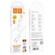 Дата кабель Hoco X87 Magic silicone USB to MicroUSB (1m) White