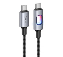 Дата кабель Hoco U144 New Type-C to Type-C 60W (1.2m) Black