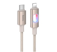Дата кабель Hoco U144 New Type-C to Lightning 27W (1.2m) Gold