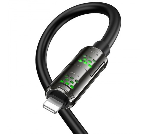 Дата кабель Hoco U143 Joy 4in1 USB to Lightning/Type-C to Type-C 240W (1.2m) Black
