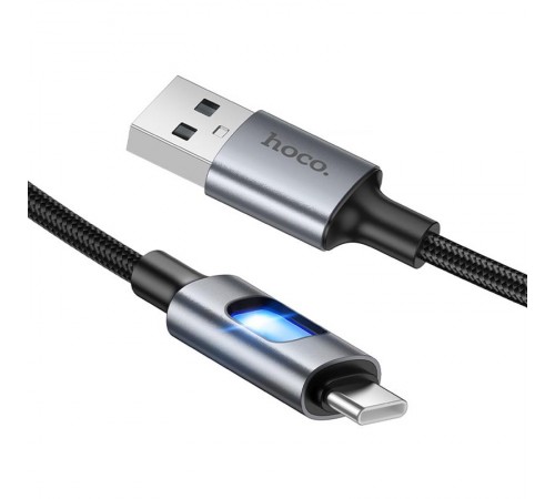 Дата кабель Hoco U144 New USB to Type-C 3A (1.2m) Black