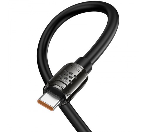 Дата кабель Hoco U143 Joy Type-C to Type-C 240W (1.2m) Black