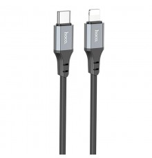 Дата кабель Hoco X86 Spear Type-C to Lightning 20W (1m) Black