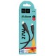 Дата кабель Hoco X124 Bien silicone Type-C to Lightning 27W (1m) Black