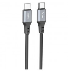 Дата кабель Hoco X86 Spear Type-C to Type-C 60W (1m) Black