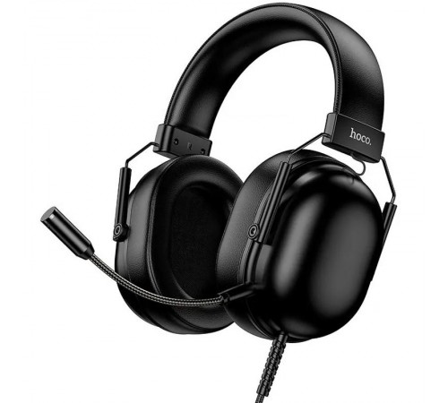 Накладні навушники Hoco W113 Dynamic (USB7.1+3.5mm/2m) Black