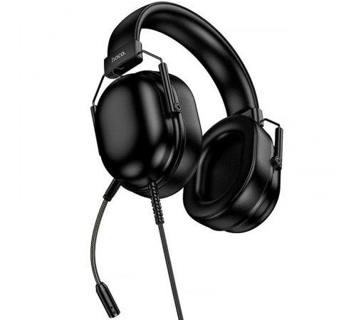 Накладні навушники Hoco W113 Dynamic (USB7.1+3.5mm/2m) Black