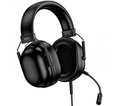 Накладні навушники Hoco W113 Dynamic (USB7.1+3.5mm/2m) Black