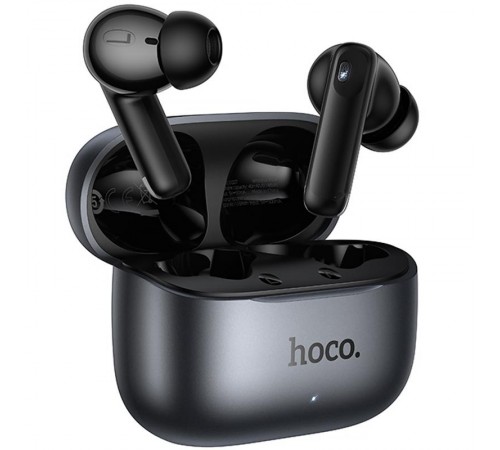 Бездротові TWS навушники Hoco EQ27 Fun ANC+ENC+smart AI translation Metal gray