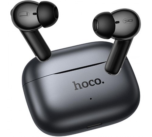 Бездротові TWS навушники Hoco EQ27 Fun ANC+ENC+smart AI translation Metal gray