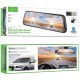 Автомобільний регистратор дзеркало Hoco DV16 Dual-Channel Driving Recorder 1080p+720p Black