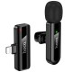 Петличний бездротовий мікрофон Hoco L20 Fair Lightning Black