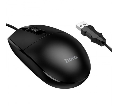 Провідна миша Hoco GM50 League Black