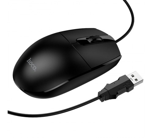 Провідна миша Hoco GM50 League Black