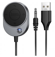 Bluetooth аудіо ресивер Hoco E150 Path AUX BT5.4 Metal gray