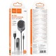 Bluetooth аудіо ресивер Hoco E150 Path AUX BT5.4 Metal gray