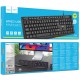 Провідна клавіатура Hoco GM60 Cool (English Version) Black